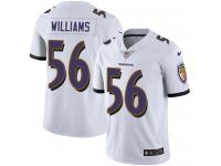 Men's Limited Tim Williams #56 Nike White Road Jersey - NFL Baltimore Ravens Vapor Untouchable