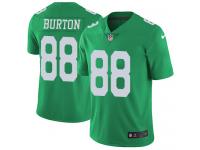 Men's Limited Trey Burton #88 Nike Green Jersey - NFL Philadelphia Eagles Rush