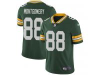 Men's Limited Ty Montgomery #88 Nike Green Home Jersey - NFL Green Bay Packers Vapor Untouchable