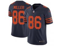 Men's Limited Zach Miller #86 Nike Navy Blue Alternate Jersey - NFL Chicago Bears Vapor Untouchable