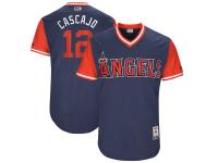 Men's Los Angeles Angels Martin Maldonado Cascajo Majestic Navy 2017 Players Weekend Jersey