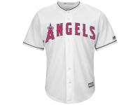 Men's Los Angeles Angels of Anaheim Majestic White Fashion 2016 Mother's Day Cool Base Replica Team Jersey