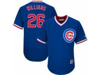 Men's Majestic Chicago Cubs #26 Billy Williams Royal Blue Cooperstown Cool Base MLB Jersey