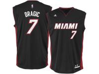 Men's Miami Heat adidas Goran Dragic Black Road Replica Jersey