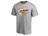 Men's Minnesota Vikings NFL Pro Line Heathered Gray True Color T-Shirt