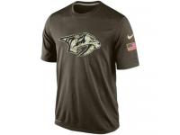 Men's Nashville Predators Salute To Service Nike Dri-FIT T-Shirt