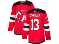 Men's New Jersey Devils #13 Mike Cammalleri adidas Red Authentic Jersey