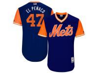 Men's New York Mets Hansel Robles El Penaco Majestic Royal 2017 Players Weekend Jersey
