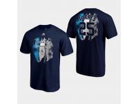 Men's New York Yankees 2019 Spring Training #25 Navy Gleyber Torres Majestic T-Shirt