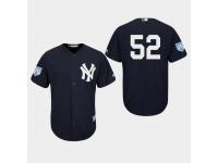Men's New York Yankees 2019 Spring Training #52 Navy C.C. Sabathia Cool Base Jersey