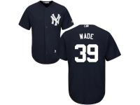 Men's New York Yankees #39 Tyler Wade Majestic Navy Cool Base Jersey