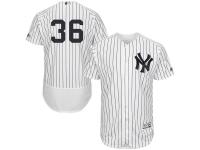 Men's New York Yankees Carlos Beltran Majestic White-Navy Flexbase Authentic Collection Player Jersey