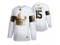 Men's NHL Maple Leafs Alexander Kerfoot Limited 2019-20 Golden Edition Jersey
