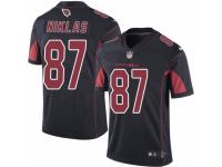 Men's Nike Arizona Cardinals #87 Troy Niklas Limited Black Rush NFL Jersey