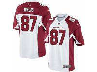 Men's Nike Arizona Cardinals #87 Troy Niklas Limited White NFL Jersey