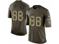Men's Nike Baltimore Ravens #88 Dennis Pitta Limited Green Salute to Service NFL Jersey