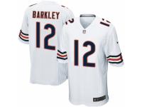Men's Nike Chicago Bears #12 Matt Barkley Game White NFL Jersey
