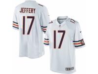 Men's Nike Chicago Bears #17 Alshon Jeffery Limited White NFL Jersey