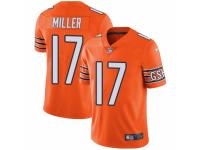 Men's Nike Chicago Bears #17 Anthony Miller Limited Orange Rush Vapor Untouchable NFL Jersey