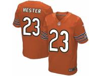 Men's Nike Chicago Bears #23 Devin Hester Elite Orange Alternate NFL Jersey