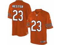 Men's Nike Chicago Bears #23 Devin Hester Limited Orange Alternate NFL Jersey