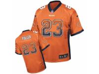 Men's Nike Chicago Bears #23 Kyle Fuller Limited Orange Drift Fashion NFL Jersey