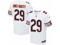 Men's Nike Chicago Bears #29 Harold Jones-Quartey Elite White NFL Jersey