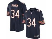 Men's Nike Chicago Bears #34 Walter Payton Limited Navy Blue Team Color NFL Jersey