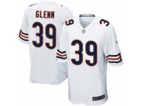Men's Nike Chicago Bears #39 Jacoby Glenn Game White NFL Jersey
