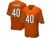 Men's Nike Chicago Bears #40 Gale Sayers Game Orange Alternate NFL Jersey