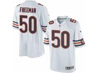 Men's Nike Chicago Bears #50 Jerrell Freeman Limited White NFL Jersey