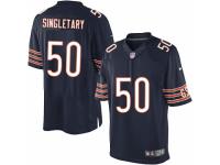Men's Nike Chicago Bears #50 Mike Singletary Limited Navy Blue Team Color NFL Jersey