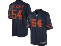 Men's Nike Chicago Bears #54 Brian Urlacher Limited Navy Blue 1940s Throwback Alternate NFL Jersey