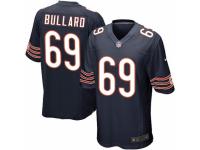Men's Nike Chicago Bears #69 Jonathan Bullard Game Navy Blue Team Color NFL Jersey