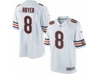 Men's Nike Chicago Bears #8 Brian Hoyer Limited White NFL Jersey