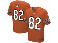 Men's Nike Chicago Bears #82 Khari Lee Elite Orange Alternate NFL Jersey