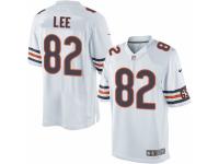 Men's Nike Chicago Bears #82 Khari Lee Limited White NFL Jersey