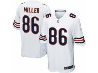 Men's Nike Chicago Bears #86 Zach Miller Game White NFL Jersey