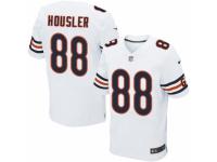 Men's Nike Chicago Bears #88 Rob Housler Elite White NFL Jersey
