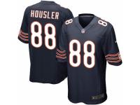 Men's Nike Chicago Bears #88 Rob Housler Game Navy Blue Team Color NFL Jersey