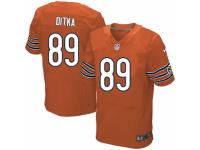 Men's Nike Chicago Bears #89 Mike Ditka Elite Orange Alternate NFL Jersey
