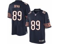 Men's Nike Chicago Bears #89 Mike Ditka Limited Navy Blue Team Color NFL Jersey