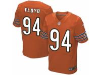 Men's Nike Chicago Bears #94 Leonard Floyd Elite Orange Alternate NFL Jersey