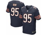 Men's Nike Chicago Bears #95 Richard Dent Elite Navy Blue Team Color NFL Jersey