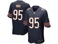 Men's Nike Chicago Bears #95 Richard Dent Game Navy Blue Team Color NFL Jersey