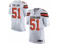 Men's Nike Cleveland Browns #51 Jamie Collins Limited White NFL Jersey