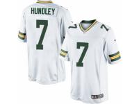 Men's Nike Green Bay Packers #7 Brett Hundley Limited White NFL Jersey