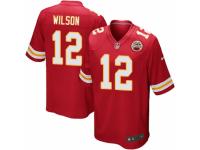 Men's Nike Kansas City Chiefs #12 Albert Wilson Game Red Team Color NFL Jersey