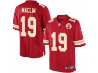 Men's Nike Kansas City Chiefs 19 Jeremy Maclin Limited Red Team Color NFL Jersey