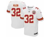 Men's Nike Kansas City Chiefs #32 Marcus Allen Elite White NFL Jersey